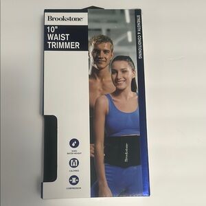 Brookstone 10" Waist Trimmer - Black